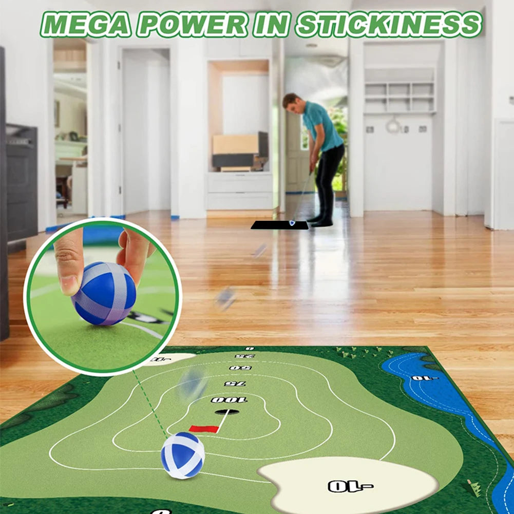Sticky Golf Chipping Mat